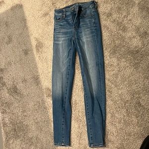 American Eagle mid rise jeggings